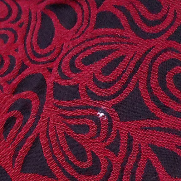 Diane Von Furstenberg Heart Print Large Luggage Tote bag Item #1913 - Picture 3 of 8